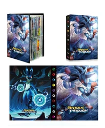 Album de cartes pokémon, Collection de cartes, tension vive, 4 poches, 2022 pièces, porte livre, liste des plus chargées, jouets, cadeaux d'anniversaire pour enfants, 240 