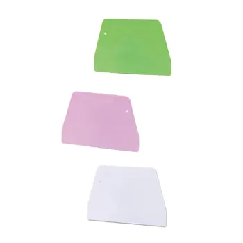 

New Portable Plastic Kitchen Cream Butter Cake Spatula Mixing Batter Scraper Brush Butter Mixer Cake Brushes Baking Tool
