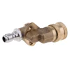 1/4'' Quick Connecting Pivoting Coupler for Pressure Washer Nozzle 120 Deg ► Photo 3/6