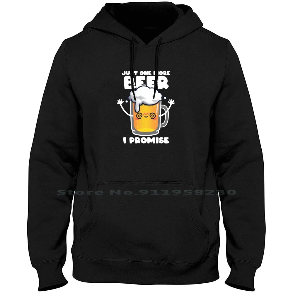 Толстовка с капюшоном One More Beer для мужчин и женщин свитер 6XL большого размера