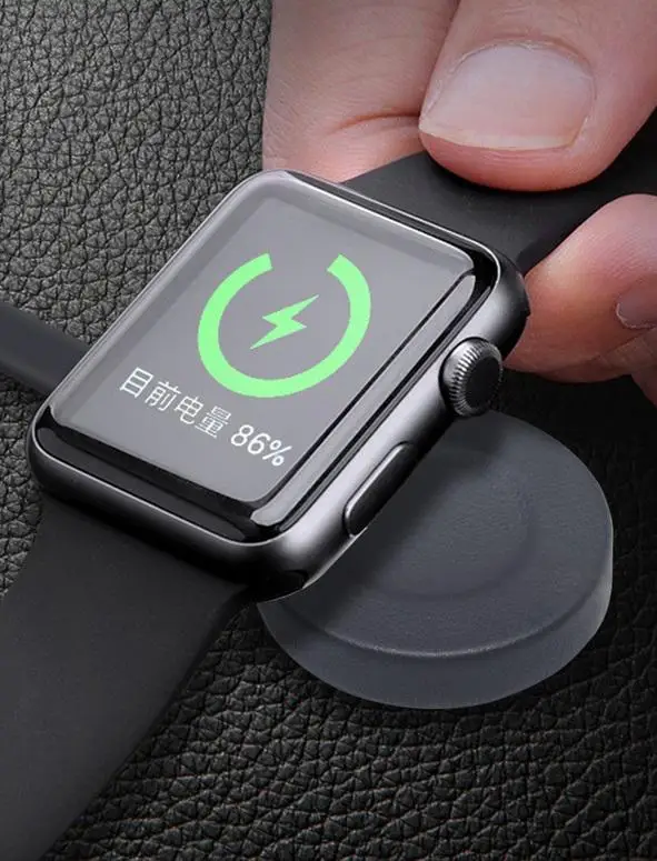 Qi Apple Watch зарядное устройство магнитное беспроводное портативное зарядное устройство для Apple Watch Series 3 2 1