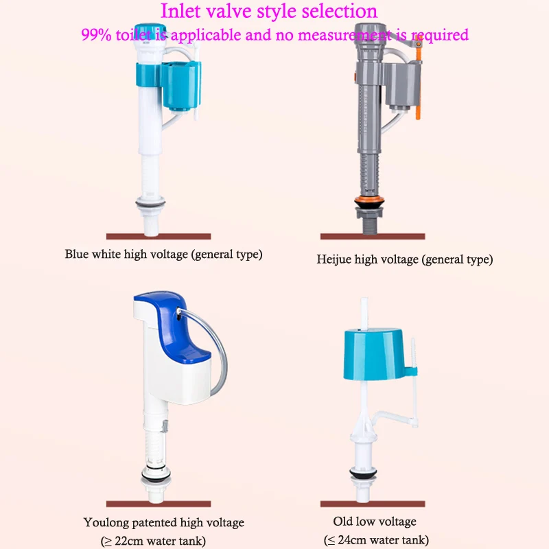 Description Picture 4 of itemGeneral Toilet Water Tank Accessories, Water Inlet Valve, Flush Tank, Drainage Toilet Water Supply Device