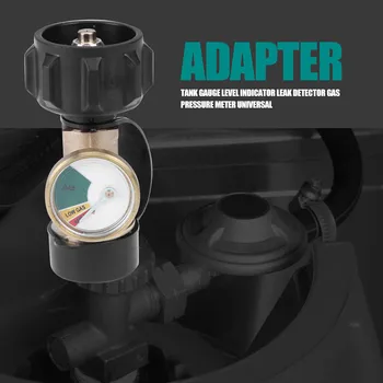 

Propane Water Tank Metering Level Leak Detector Gas Manometer Gas Tank Adapter Over-Current Shutdown Propane Conversion