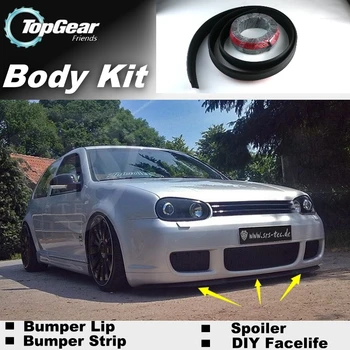 

Bumper Lip Deflector Lips For Volkswagen VW Gol Parati Pointer Saveiro Voyage G2 G3 G4 G5 Spoiler Skirt / Body Kit / Strip