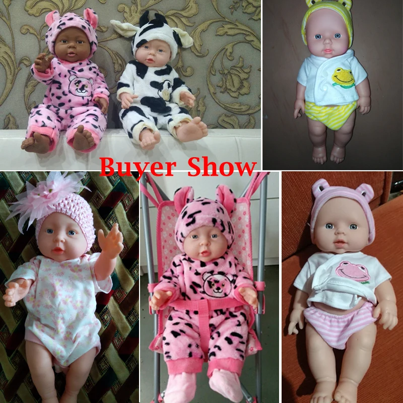 30/41 см новорожденный Детские моделирования куклы Мягкие Детские Reborn Baby Doll игрушка мальчик девочка эмулированный куклы для детей, подарок на день рождения, детский сад реквизит