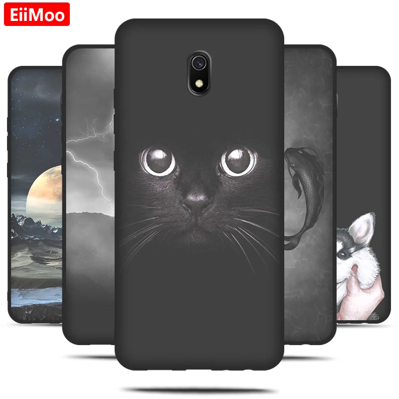 Чехол EiiMoo с мультяшным рисунком для Xiaomi Redmi 8A чехол силиконовый задней панели