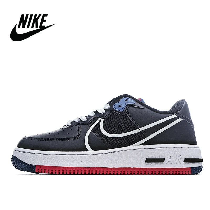 Мужские низкие кроссовки Nike Air Force 1 React Ele повседневные размеры 40-45 CT1020-001 | Спорт и