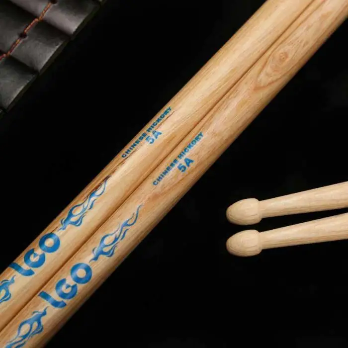 Оригинальные барабанные палочки 5A/7A барабанные палочки Hickory барабанные палочки ударные инструменты музыкальные инструменты палочки для барабанной установки