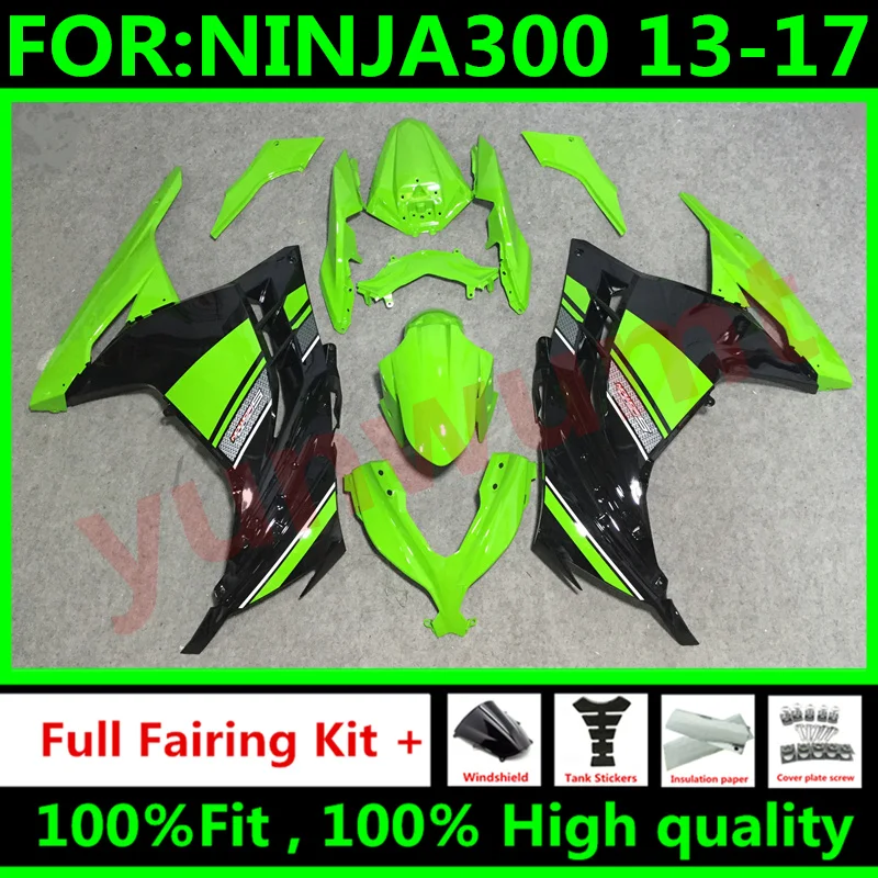 Комплект обтекателей для мотоциклов Kawasaki NINJA300 Ninja EX 300 12 13 14 15 16 17 обтекатель из