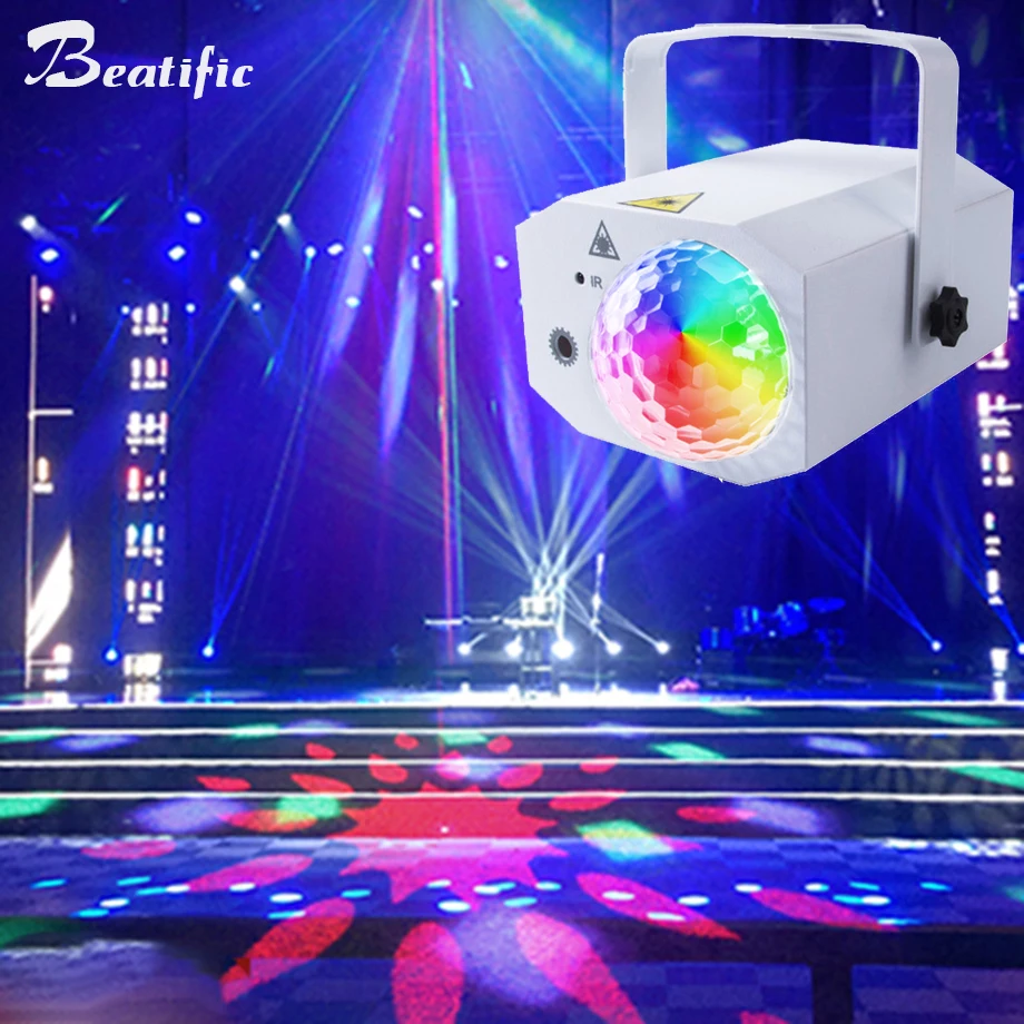 RGB светодиодный светильник шар для дискотеки музыкальный центр DJ бар клуб