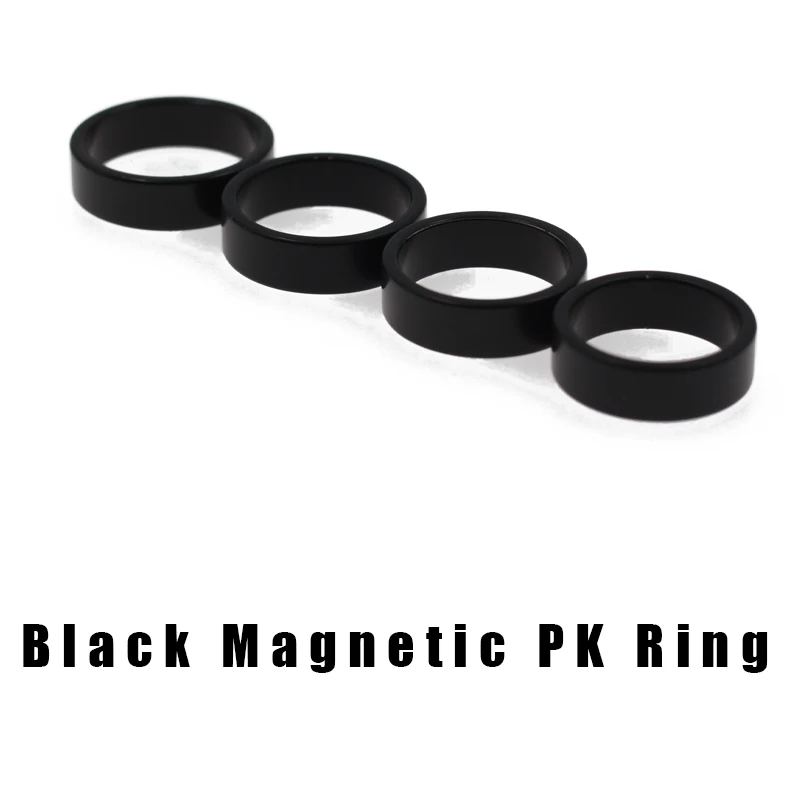 MG008 20mm Black Strong Ring PK Magic Tricks Pro Magic Props