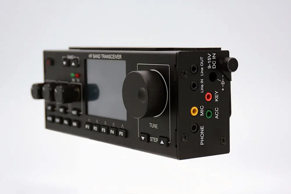 10-15W RS-918 SSB HF SDR HAM Transceiver Transmit Power TX 0.5-30MHz V0.6 DF8OE's bootloader version 4.0.0 Compatible with MCHF