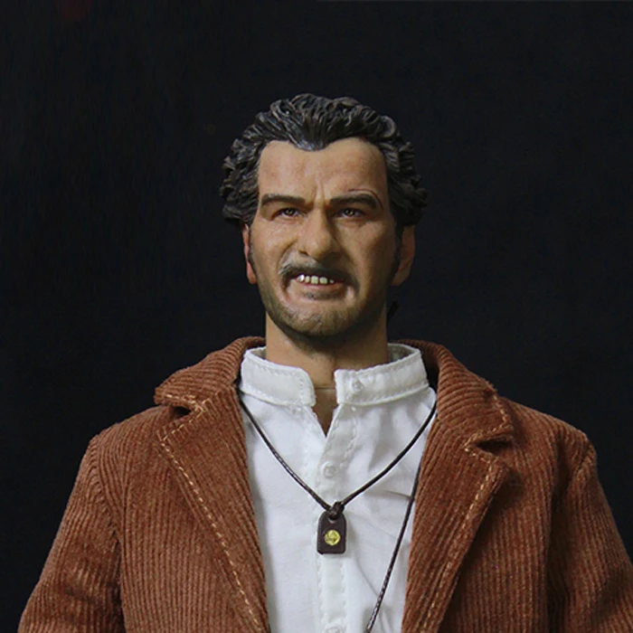 

In Stock 1/6 Scale Western Cowboy Tuco Head Sculpture Eric Wallach Head Sculpture For Collection