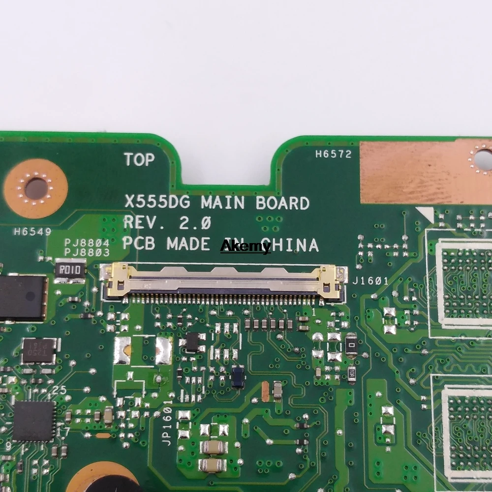 SAMXINNO X555DG REV2.0 материнская плата для ноутбука ASUS X555YI X555YA X555Y X555D A555D Материнская плата ноутбука E1-7010 4 Гб GM Тесты работы