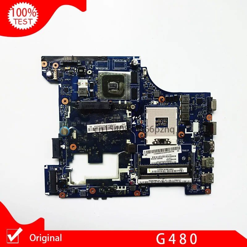 Оригинальная быстрая материнская плата для ноутбука Lenovo ideaPad G480 HM76 DDR3 |