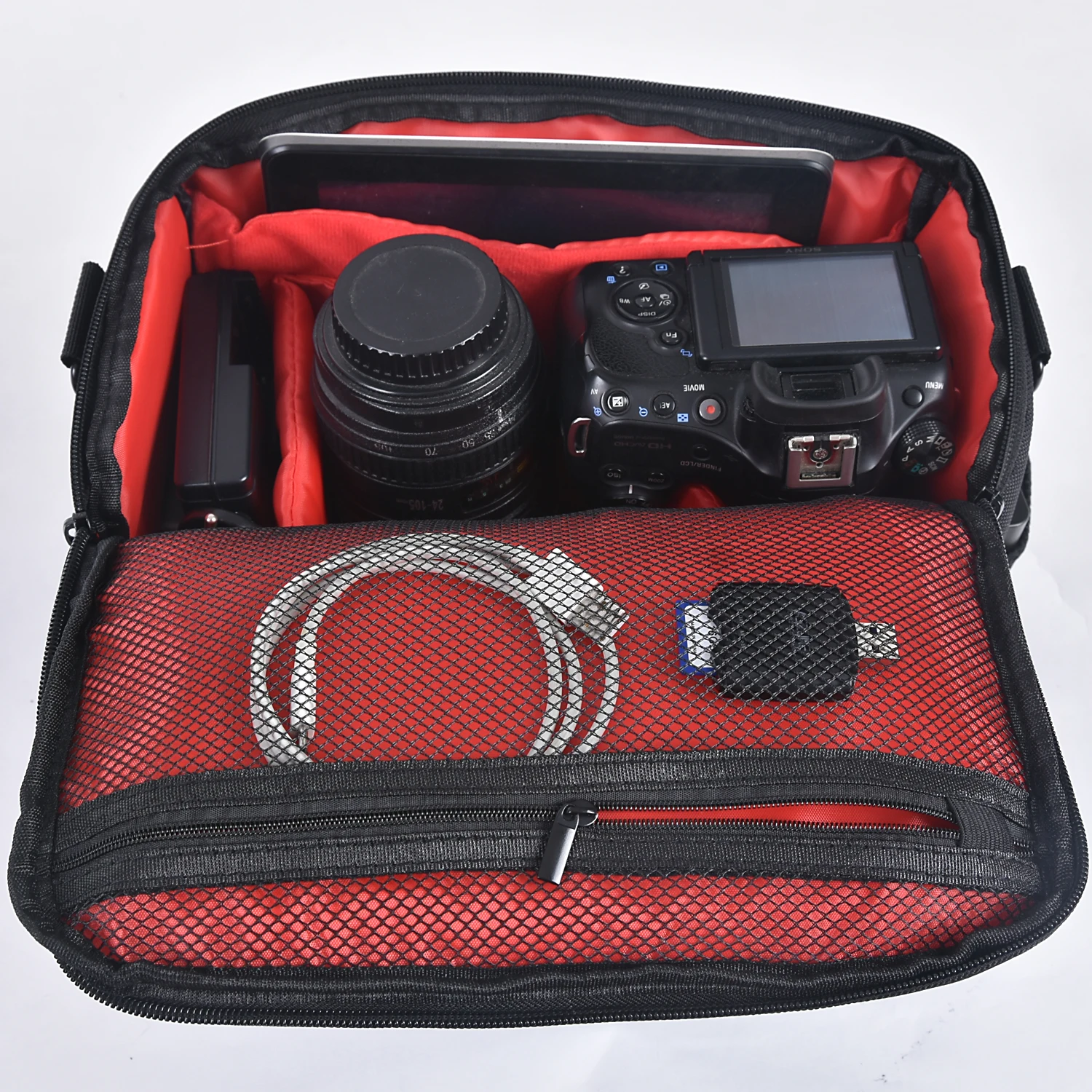 Fosoto bolsa de ombro digital dslr caso