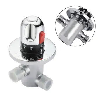 

Brass Thermostatic Mixer Valve Water Temperature Control Valve for Bath Shower 37MD
