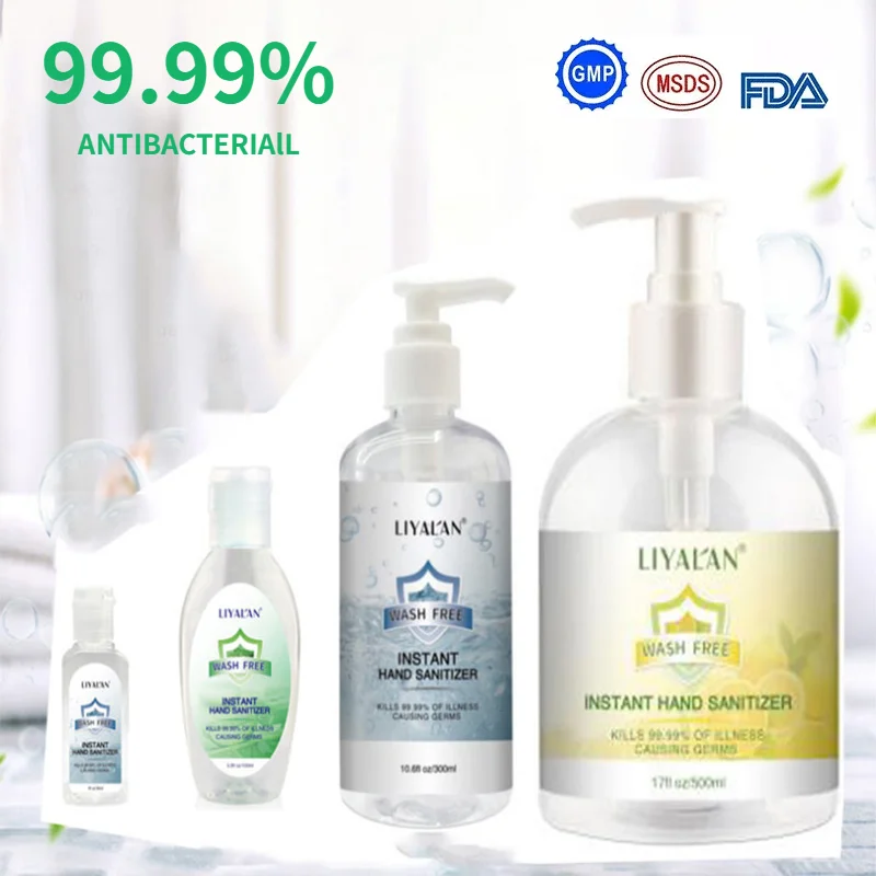

20Pcs Alcohol Gel Hand Sanitizer Gel 100ml fda certified Antibacterial 99.99% Hand Soap