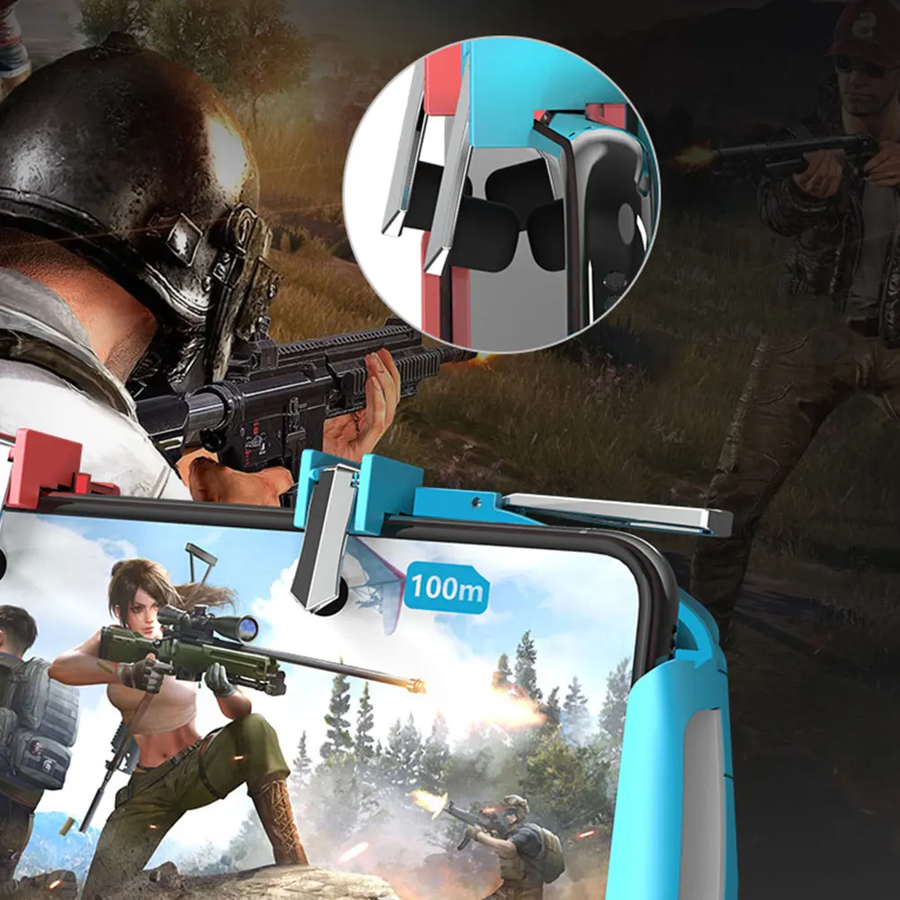 K18 PUBG мобильный игровой триггер для xiaomi iPhone samsung Android IOS телефон джойстик игровой контроллер бесплатный пожарный контроллер Джойстик