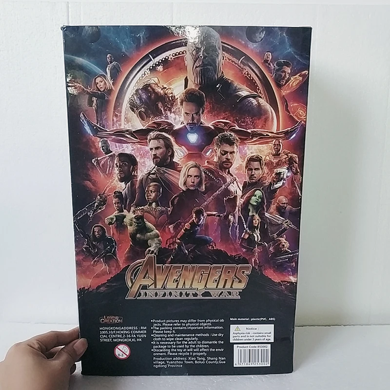 30 см HC игрушки Marvel Мстители 3 Бесконечная война Черная пантера фигурка модель игрушки кукла для подарка