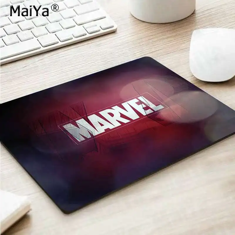 MaiYa ваши собственные коврики с логотипом комиксов Marvel DIY дизайн игровой с узором коврик для мыши резиновый ПК компьютерный игровой коврик для мыши
