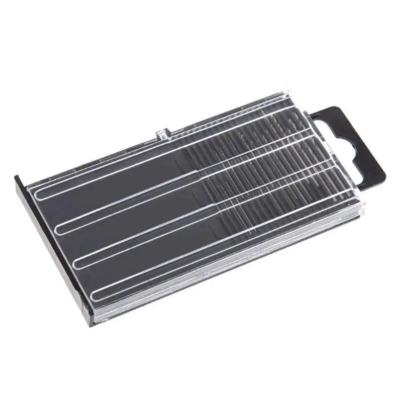 20 шт. набор мини Сверл из быстрорежущей стали микро спиральных сверл 0 3 мм 1 6