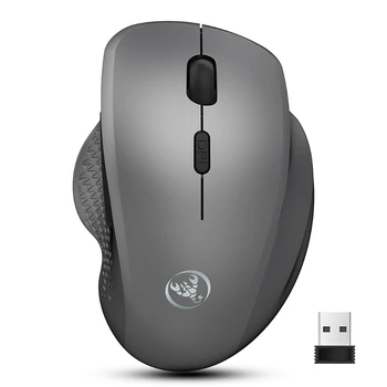 

2.4G 10m Wireless Mouse Optical 6 Buttons USB Receiver 1600DPI Silent Vertical Gaming Mouse for Computer