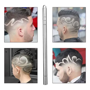 

11pcs Hair Tattoo Trim Styling Engraving Pen Face Eyebrow Shaping Scissors Device Multifunctional Beards Razor Tools