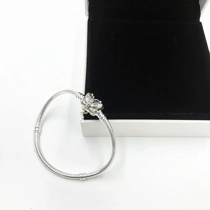 

No Fading 100% Silver 925 charm bracelets women jewelry making,1pz