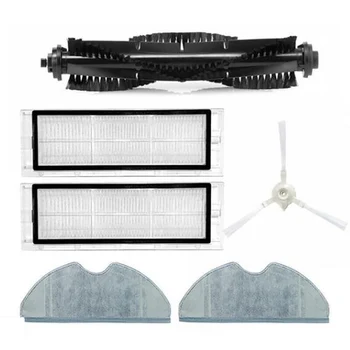 

er Main Brush Side Filter Mop Cloth Accessory Kit for 360 S5 S7 Vacuum Cleaner
