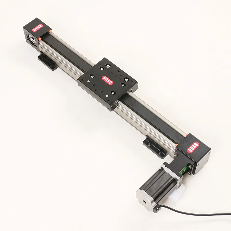 Free transport of 300 mm stroke length synchronous belt linear module with linear motor