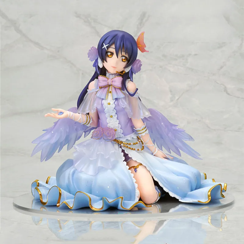 

16cm Anime Love Live! Sonoda Umi PVC Action Figure LoveLive School Idol Project Sexy Girl Sonoda Umi Collection Model Toys Gift