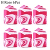 H Rose 6pcs