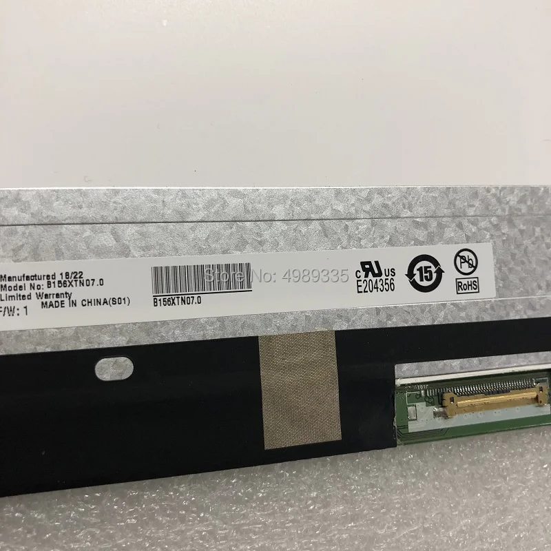 15.6 ġ LCD ȭ B156XTN07.0 Ʈ LCD ȭ eDP 30P 1366X768