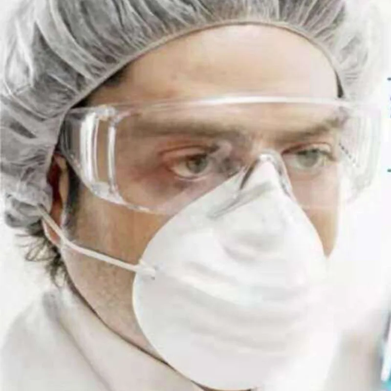 

Transparent Eye-protection Goggles Transparent Protective Goggles Anti-Splash Dustproof Anti-droplet-Style Shutters Eye Protecti