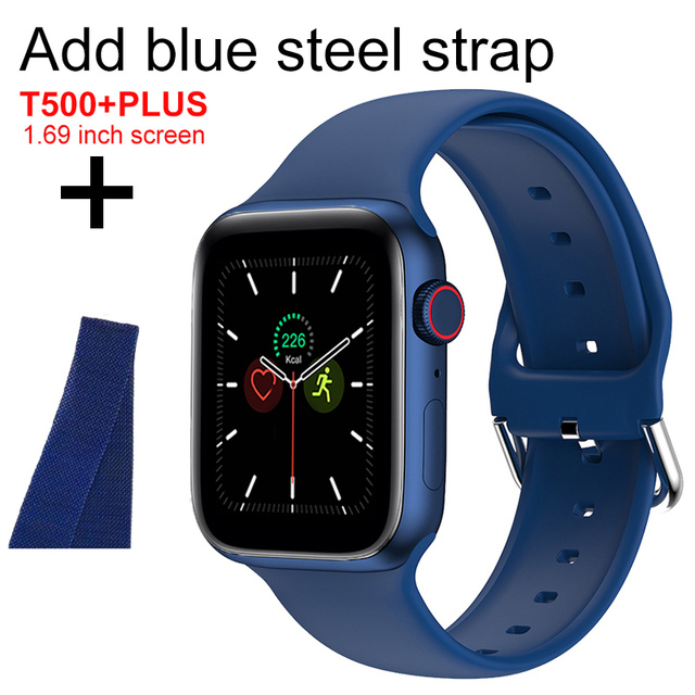 2021 Smart Watch Original IWO Series 6 Watch 44MM BT Call DIY Faces Split Screen Sport Smartwatch Men Women PK HW22 W26