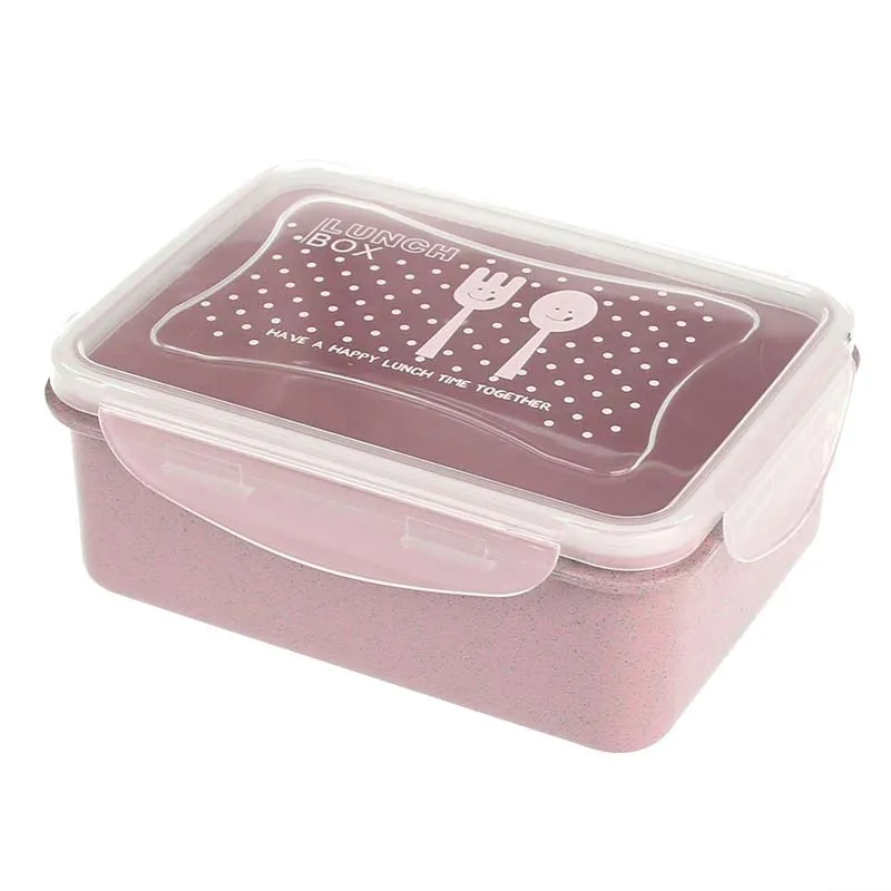 E3 Красочные Microwaveable Ланч-бокс Bento, пластиковые Ланч-боксы, контейнер для еды, ужин для детей, для пикника, товары для дома, креативная коробка - Цвет: E3