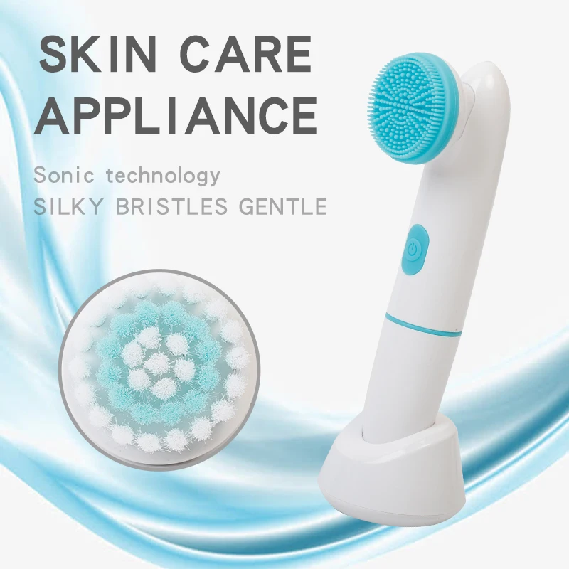 

Face Cleaning Machine Electric Facial Cleanser Cleansing Massage Mini Beauty Face Cleaning Mini Electric Massage Brush