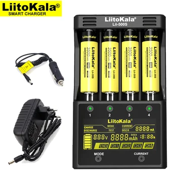 

LiitoKala Lii-500S Lii-S6 LCD battery charger 18650 charger for 3.7V 18650 26650 18350 32650 AA NiMH lithium-battery Charger