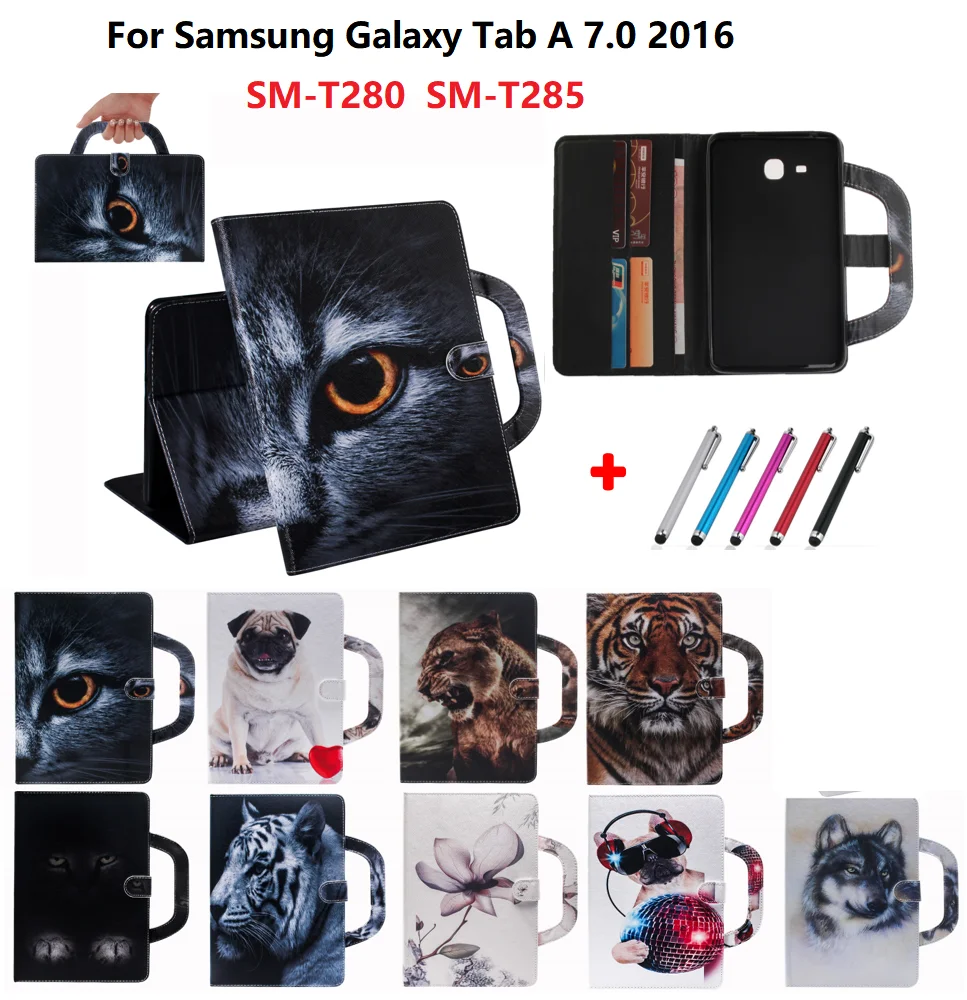 Защитный чехол для планшета Samsung Galaxy Tab A 7 0 2016 T280 T285 | Компьютеры и офис