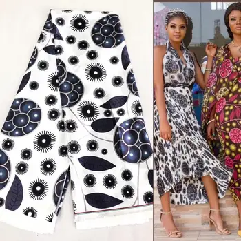 

High Quality Printed Silk Satin Fabric for Dress African Silk Georgette Satin Imitated Silk Digital Printed Fabric LP30