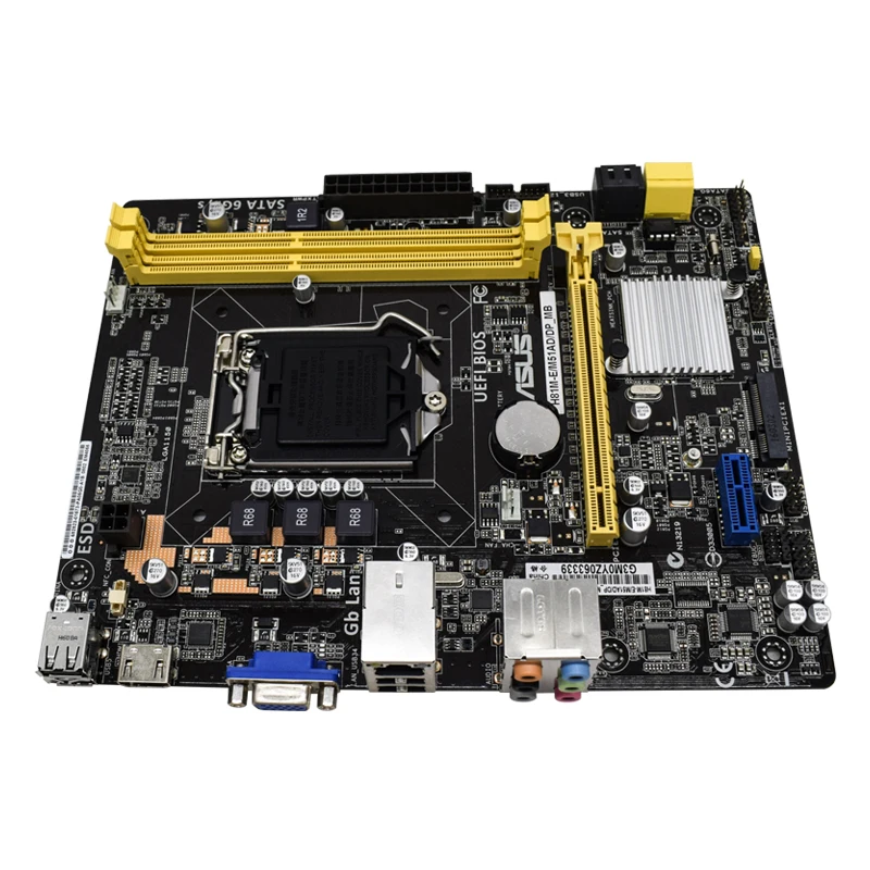 Asus H81m-e/m51ad/dp Mb Motherboard Ddr3 16gb Lga 1150 For Core 