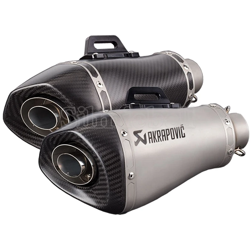 Akrapovic глушитель для мотоцикла скутер выхлопной трубы S1000RR S1000R CBR650F CBR500 GSR750 GSXR1000 Z900