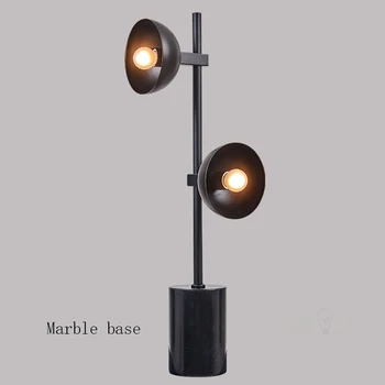 

Post Modern Marble Table Lamps for Living Room Art Deco Metal Lamp Table Bedroom Beside Lamp Study Desk Lamp Makeup Table Lights