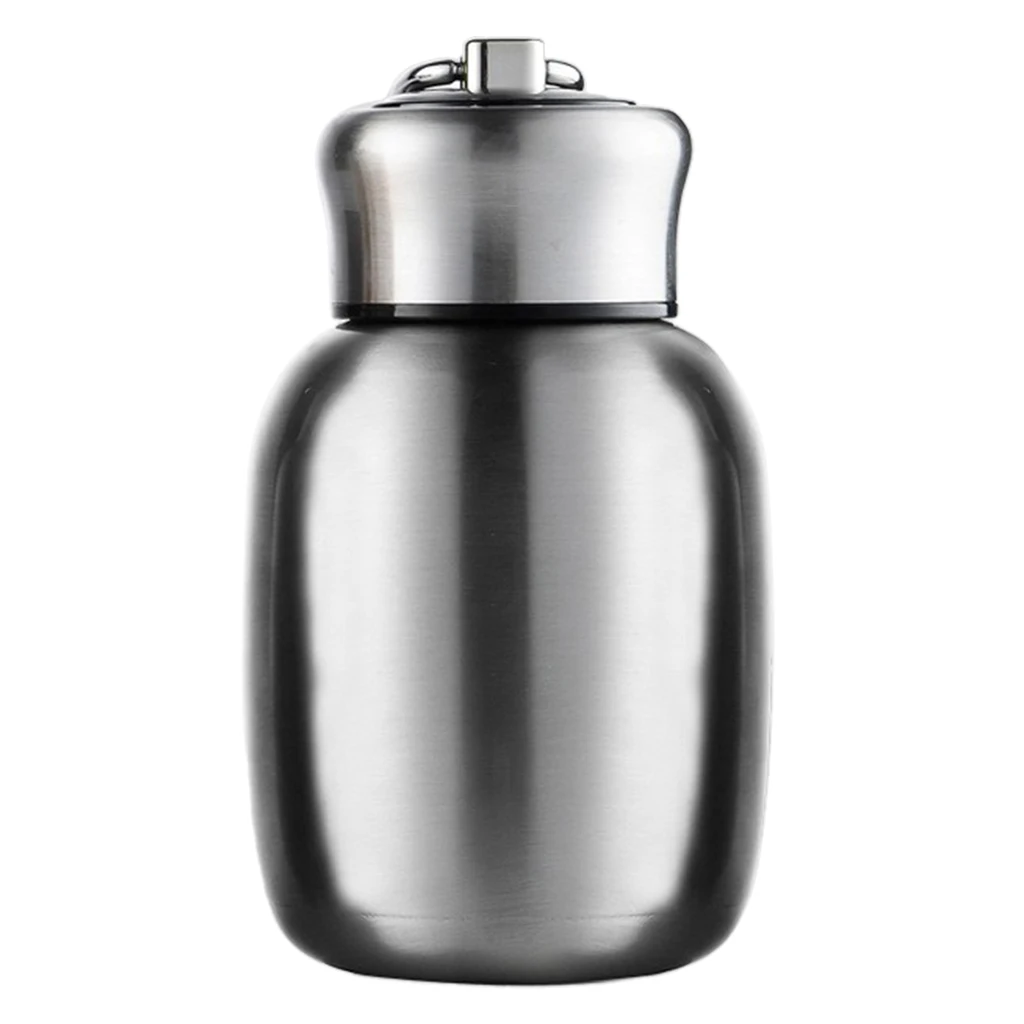 200ml  Stainless Steel Hot Water Cup Double Insulate Mug Vacuum Flask, Keeps Drinks Cold Hot for 8 Hours, BPA Free