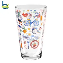 460 мл стеклянная чашка креативная граффити кофейная чашка стакан пивная кружка портативная дорожная Питьевая чайная чашка и кружки Посуда для напитков подарок