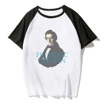 

Fr d Ric Chopin Tshirt Men Printed Tshirts Funny Summer Women Top Tee Shirt Streetwear