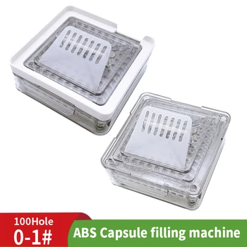 

00 # 0 # 1 # ABS Acrylic Transparent Capsule Plate Filling Machine Powder Filling Machine Manufacturer Drug Filling Plate