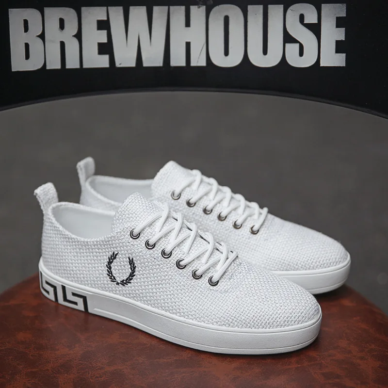 

MEN'S SHOES Summer 2019 New Style Shoe Men's Trendy Shoes Genuine Leather White Shoes MEN'S Casual Shoes Trend Leather Shoes Whi