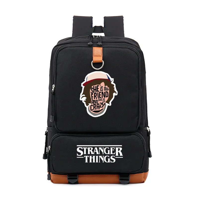 

American TV Series Stranger Things Backpack Men And Women Stranger Things Backpack Travel Bag Computer Bag Students